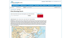 Desktop Screenshot of china.worldvitalrecords.com