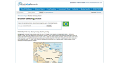 Desktop Screenshot of brazilian.worldvitalrecords.com